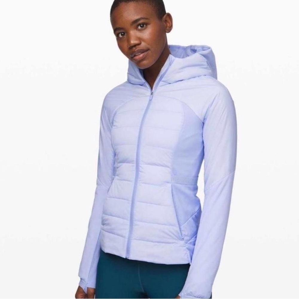 lululemon lavender down for it all jacket